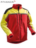 Pfanner Zipp2Zipp® Jobby® Colour Fleece kabát - nem vágásbiztos - méretek a leírásban.