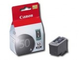 PG-50 Tintapatron Pixma iP2200, MP150, 160 nyomtatókhoz, CANON fekete, 22ml (eredeti)