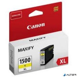 PGI-1500YXL Tintapatron Maxify MB2350 nyomtatókhoz, CANON, sárga, 12 ml