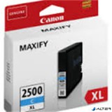 PGI-2500CXL Tintapatron Maxify MB5350 nyomtatókhoz, CANON, cián, 19,3 ml