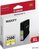 PGI-2500YXL Tintapatron Maxify MB5350 nyomtatókhoz, CANON, sárga, 19,3 ml