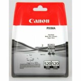 PGI-520BTWIN Tintapatron Pixma iP3600, 4600, MP540 nyomtatókhoz, CANON fekete, 2*19ml (eredeti)