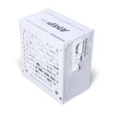 Phanteks AMP GH 750W ATX 3.1 tápegység, 80 Plus Gold, teljesen moduláris, fehér