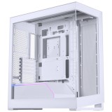 Phanteks NV5 MKII EATX miditorony számítógépház, D-RGB világítás, matt fehér