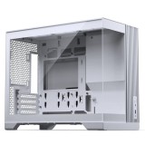 Phanteks XT V3 microATX minitorony számítógépház, edzett üveg, kompakt gamer, fehér