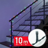 PHENOM 59767 Fényfüzér - 10 m - színes - 200 LED - 220-240V - 6W - zöld kábel