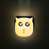 Phenom irányfény - fényszenzorral - bagoly - sárga - 240V