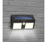 PHENOM Mozgásérzékelős szolár reflektor - fali - COB LED