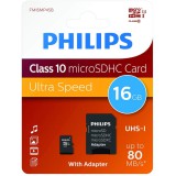 Philips 16Gb microSDHC Class 10 UHS-I U1