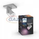 PHILIPS 50621/48/P7 Argenta LED spot lámpa falon kívüli aluminium 1x5.7W 240V 2200-6500K 350lm GU10 15000h A+ A+ IP20 bluetooth
