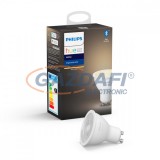 PHILIPS 929001953501 HueW fényforrás 5.5W 400lm 2700K GU10 230V 15000h A+ IP20 bluetooth