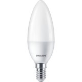 Philips 929002978755 E14 60W matt hideg-fehér gyertya alakú LED fényforrás