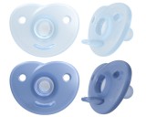 PHILIPS AVENT Avent SCF099/21 Soothie szilikon játszócumi 0-6 hó fiús - 2 db