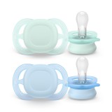 Philips AVENT játszócumi Ultra Start neutral 0-2hó fiús 2db