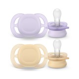 Philips AVENT játszócumi Ultra Start neutral 0-2hó lányos 2db