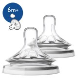 Philips AVENT SCF046/27 y vágású etetőcumi Natural 6 hó+