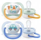 Philips AVENT SCF080/09 Ultra air játszócumi play 0-6 hó mix 2 db