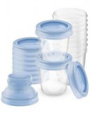 Philips Avent SCF618/10 10 x 180ml VIA anyatejtároló rendszer adapterrel (SCF618/10)