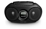 Philips AZ215B 3 W, FM, 3.5 mm Jack Fekete CD-s rádió