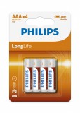Philips Battery R03 AAA LONGLIF E (4 SZT BLISTER)
