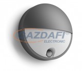 PHILIPS Capricorn 164569316 IR LED mozgásérzékelő fali lámpa, 1x6W 230V 600Lm, antracit