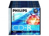 Philips CD-R 80 52x Slim 1db-os (1-es címke) PH778206 / CPHS