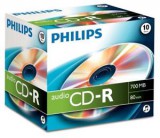 Philips cd-r80 audio írható cd ph502547