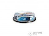 Philips CD-R80CB 52x írható CD lemez, cake-box