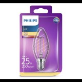 PHILIPS Consumer izzó (LED gyertya, E14 foglalat, ST35 kialakítás, 2700K, 2W, 250 Lumen) MELEG FEHÉR (929001238517) (929001238517) - LED-es égők
