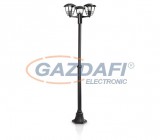 PHILIPS Creek 153853016 oszlopos lámpa, 3x60W 230V E27, fekete