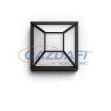 PHILIPS Drosera 1739330P0 LED fali lámpa, 12W 176V 1200Lm, fekete