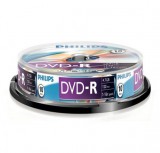 PHILIPS DVD-R 4.7Gb 16x 10db-os henger
