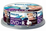 PHILIPS DVD-R 4.7Gb 16x 25db-os henger