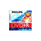 Philips DVD+R 8,5 Gb 8x kétrétegű normál tok (1-es címke) PH992114
