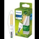 Philips E14 2.3W LED fényforrás gyertya meleg fehér (8719514435759) (8719514435759) - LED-es égők