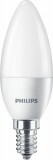 PHILIPS E14 gyertya B35 LED fényforrás, 2700K melegfehér, 5 W, 8719514309364