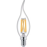 PHILIPS E14 gyertya BA35 LED fényforrás, 2200K-2700K szabályozható, 3,4 W, 8719514324374