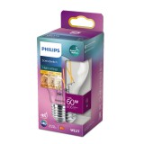 PHILIPS E27 normál izzó A60 LED fényforrás, 2200K/2500K/2700K SceneSwitch, 7,5 W, 806-320-150  lm, CRI 80, 8718699772130