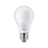 PHILIPS E27 normál izzó A60 LED fényforrás, 2700K melegfehér, 7 W, 806 lm, CRI 80, 8718696472187