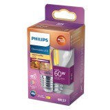 PHILIPS E27 P45 LED fényforrás, 2200K-2700K szabályozható, 5,9 W, 8719514324633