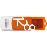 Philips FM12FD00B USB flash meghajtó 128 GB USB A típus 3.2 Gen 1 (3.1 Gen 1) Narancssárga, Fehér