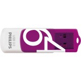 Philips FM64FD00B USB flash meghajtó 64 GB USB A típus 3.2 Gen 1 (3.1 Gen 1) Lila, Fehér