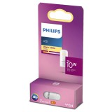 PHILIPS G4 kapszula LED fényforrás, 2700K melegfehér, 1 W, 115  lm, CRI 80, 8718699767556