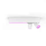 Philips Hue Centris fehér mennyezeti spotlámpa, 2 spotfejjel, White and Color Ambiance, beépített LED + 2x6W GU10 LED fényforrás, 1560lm, RGBW 2000-6500K, 5061031P7