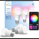 Philips Hue Essential White and Color Ambiance 8 W, 806 lm, E27, 3 db (929004235407)
