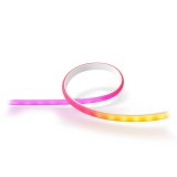 Philips Hue Gradient Lightstrip LED szalag kiegészítő, White and Color Ambiance, 12,3W, 1000lm, RGBW 2000-6500K, 1m, 8719514339989