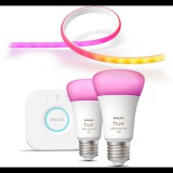 Philips Hue Gradient Lightstrip + White and Color Ambiance 9W 1100 E27 starter kit (N/A)