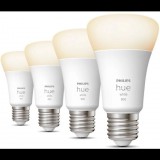 Philips Hue LED fényforrás E27 9W 4db/cs (929001821625) (929001821625)