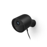 Philips Hue Secure vezetékes okos kamera, 1080p HD-videó, végpontok közti titkosítás, IP65, fekete, 8719514492677