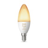 Philips Hue White Ambiance E14 LED gyertya fényforrás, 4W, 470lm, 2200-6500K változtatható fehér, 8719514356658